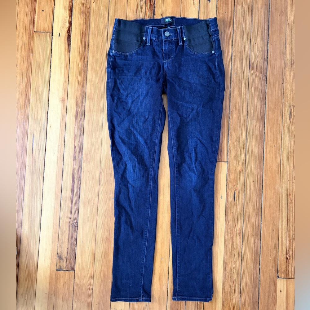 PAIGE Indigo Skinny Maternity Jeans
